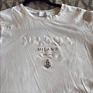 Prada White Men's Shirt